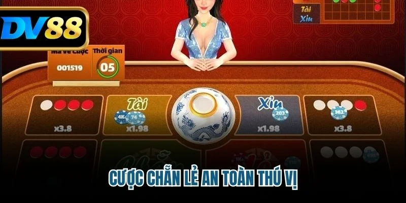 Xóc Đĩa Livestream DV88 – Trò Chơi Đổi Thưởng Hấp Dẫn 3 Cược chẵn lẻ an toàn thú vị