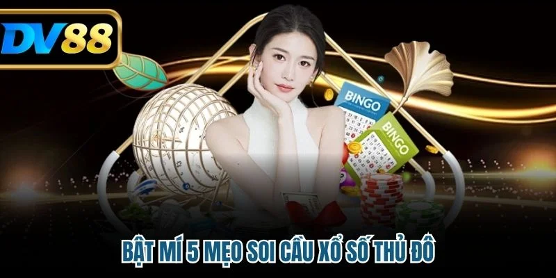 Bật mí 5 mẹo soi cầu Xổ số Thủ Đô